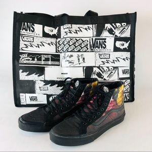 New Vans Sk8 Hi Slim Classics - Ombré Black Floral